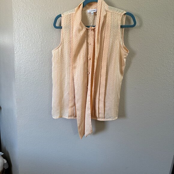 Calvin Klein‎ Sleeveless Blouse  Size Small - Picture 1 of 8